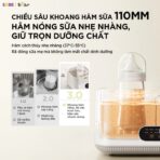 Máy hâm nước pha sữa Bear WW-5H12V78 - Khử Clo tự động an toàn - Ảnh 12
