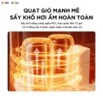 Máy hâm nước pha sữa Bear WW-5H12V78 - Khử Clo tự động an toàn - Ảnh 9