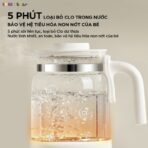 Máy hâm nước pha sữa Bear WW-5H12V78 - Khử Clo tự động an toàn - Ảnh 6