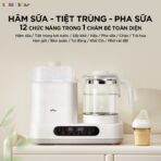 Máy hâm nước pha sữa Bear WW-5H12V78 - Khử Clo tự động an toàn - Ảnh 17