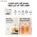 Máy hâm nước pha sữa Bear WW-5H12V78 - Khử Clo tự động an toàn - Ảnh 16