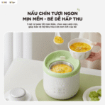 Máy xay nấu thức ăn 0.35L Bear BFM-045KN - tất cả trong 1 - Ảnh 13