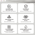 Máy xay nấu thức ăn 0.35L Bear BFM-045KN - tất cả trong 1 - Ảnh 3