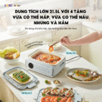 Nồi hấp đa năng Bear