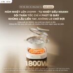 Nồi lẩu nướng hấp Bear HOP-505QT - 3 trong 1 tiện dụng - Ảnh 9