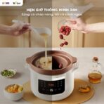 Nồi nấu chậm tử sa 3L Bear ESP-305LP- Gốm tử sa đặc biệt an toàn - Ảnh 12