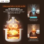 Nồi nấu chậm tử sa 3L Bear ESP-305LP- Gốm tử sa đặc biệt an toàn - Ảnh 18